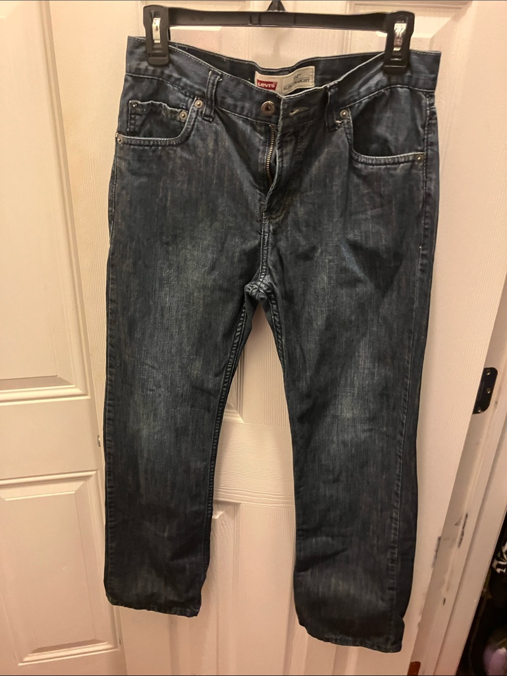 Levi's Men's Medium Blue Straight-Leg Jeans